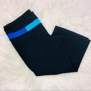 Lululemon Groove reversible cropped leggings Sz 10